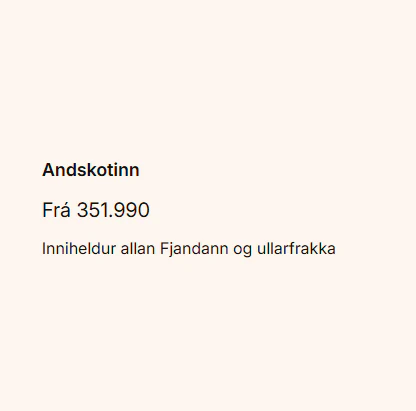 Gjafabréf - Sérsaumur - Image 5